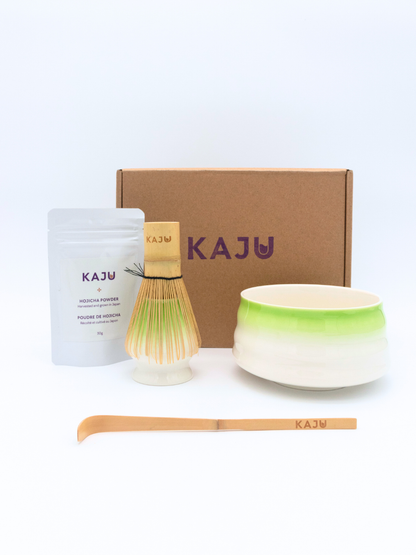 KAJU Hojicha set